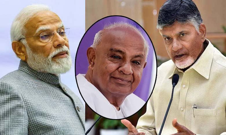 Chandrababu Naidu wanted to become NDA Vice President Narendra Modi refused Deve Gowda claims