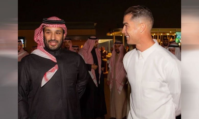 Cristiano Ronaldo Shares Picture with Crown Prince Mohammed bin Salman Fans Excited