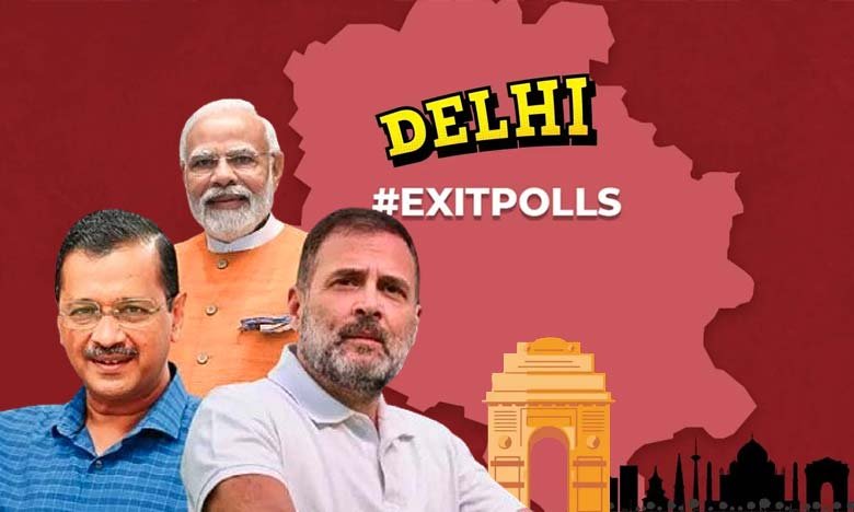 Delhi Exit Polls 2025 BJP Likely to Secure Majority AAP Expected to Lose Power