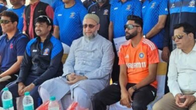 Fast Bowlers Talent Hunt in Hyderabad Barrister Owaisi and Cricketer Mohammad Siraj Participate