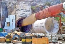 Major Accident in Nagarkurnool Six Workers Feared Trapped After Tunnel Roof Collapse