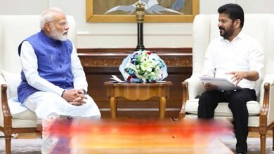 Telangana CM Revanth Reddy Meets PM Modi Discusses Development Projects