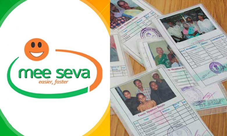 Telangana Government Simplifies Ration Card Application Process via Mee Seva Centers