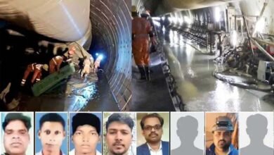 Telangana Tunnel Collapse Rescue Operation Continues for 8 Workers