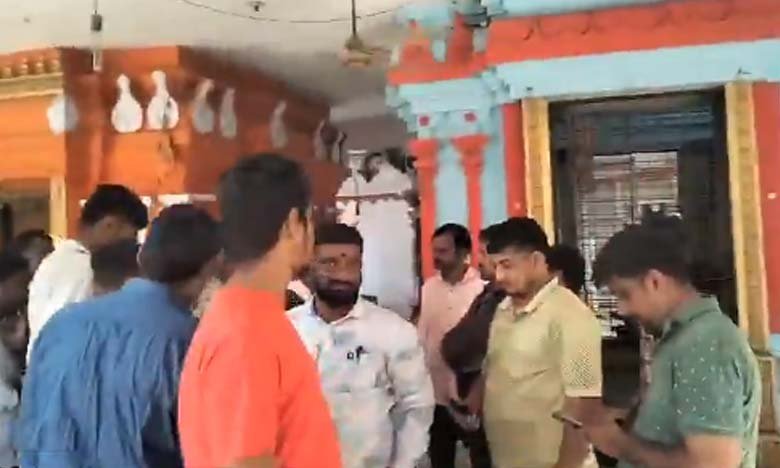 Tension in Hyderabads Old City After Meat Piece Found in Temple Police Begin Investigation