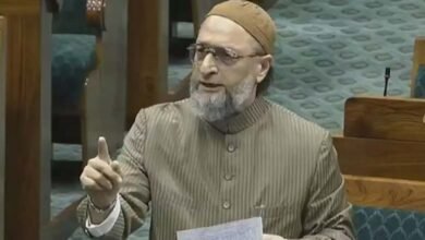 "Won’t Give Up an Inch of Mosque or Dargah": Asaduddin Owaisi Warns Government on Waqf Bill (Video)