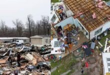 40 Tornadoes Hit 8 US States 34 Dead 100 Million Affected