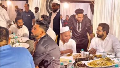 Cricketer Mohammed Siraj Hosts Iftar in Hyderabad