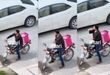 Food Delivery Rider Breaks Fast with Just Water Viral Video Sparks Discussion