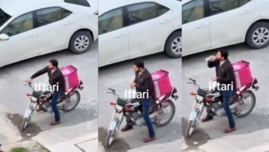 Food Delivery Rider Breaks Fast with Just Water Viral Video Sparks Discussion