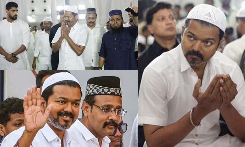 Tamil Film Superstar Vijay Hosts Grand Iftar Party in Chennai Fasts and Prays with Muslims