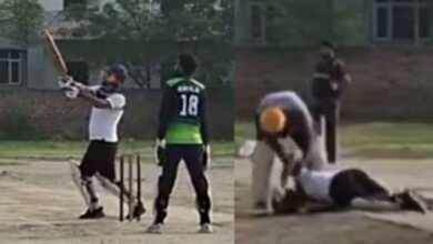 Cricketer Dies of Heart Attack Just After Hitting a Six