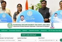 TET Results 2025 Telangana TET Results Released Check Your Result Here