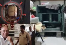 Telangana 18 Kg Gold Stolen in Suryapet After Thieves Drill Hole in Wall