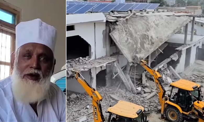 Yogi Government Bulldozes Jalaluddin Chhangur Babas Lavish Mansion in Alleged Religious Conversion Case