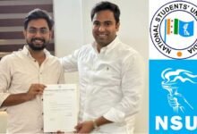 Zeeshan Ahmad Khan Appointed National Social Media Head of NSUI